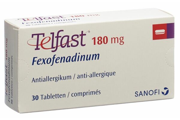 Telfast cpr pell 180 mg 30 pce