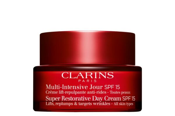 Clarins Multi Intensif Crème Jour Toutes Peaux Sun Protection Factor 15 50 ml