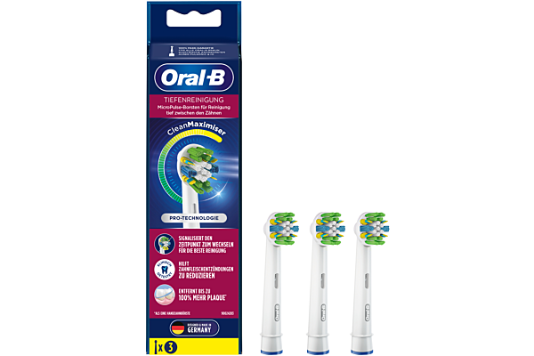 Oral-B brossette nettoyage profondeur CM 3 pce