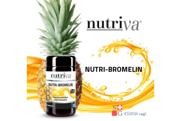 nutriva Nutri-Bromelin Tabl 700 mg Glasfl 30 Stk