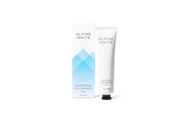 Alpine White Whitening Toothpaste Anti Plaque Tb 75 ml
