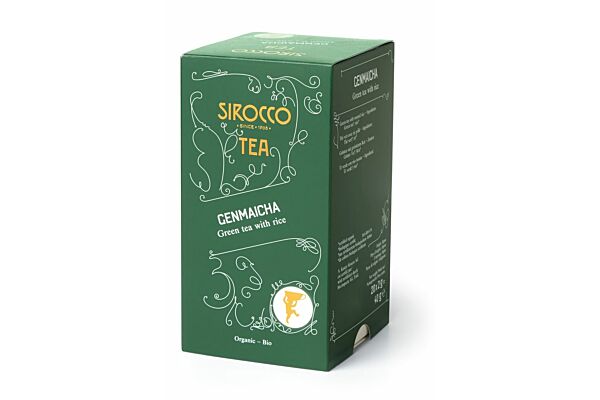 Sirocco sachets de thé Genmaicha 20 pce