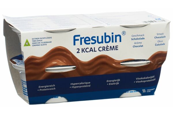 Fresubin 2 kcal Crème Schokolade 4 x 125 g