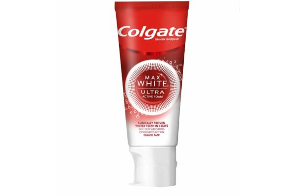 Colgate Max White Ultra Active Foam Zahnpasta 50 ml