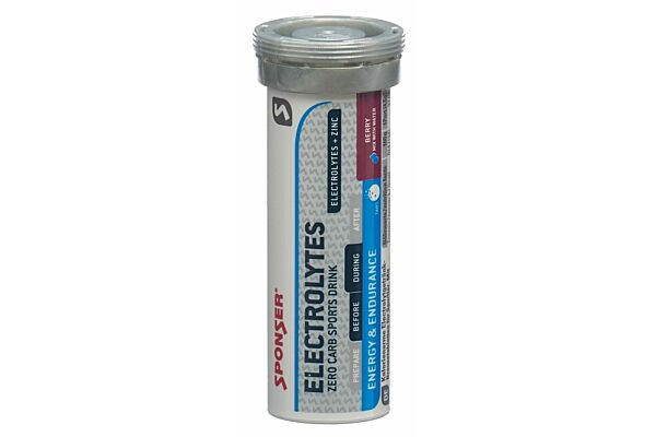 Sponser Electrolytes Tabs Berry 10 x 4.5 g
