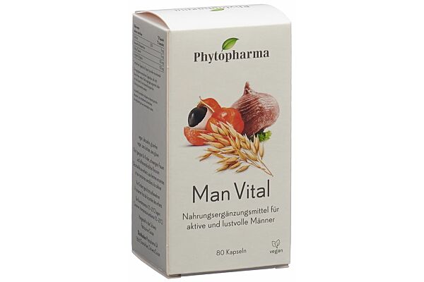 Phytopharma Man Vital Kaps Ds 80 Stk