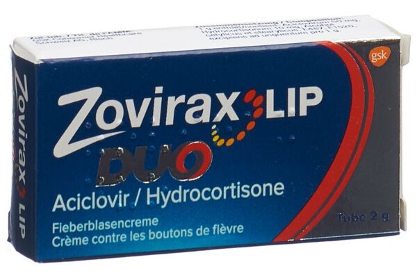 Zovirax Lip Duo crème tb 2 g