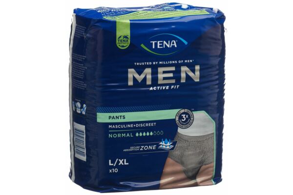TENA Men Active Fit Pants normal L/XL 10 pce