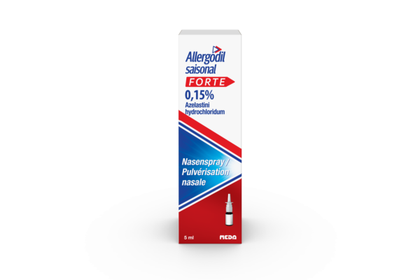 Allergodil saisonal forte spray nasal 0.15 % fl 5 ml