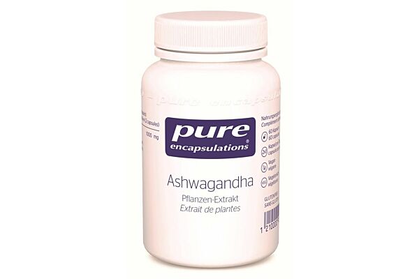 Pure ashwagandha caps bte 60 pce