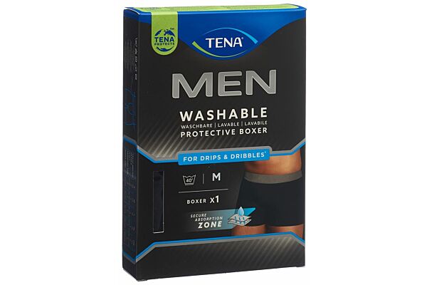 TENA Men Washable Underwear M schwarz
