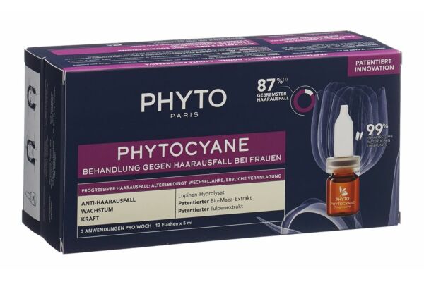 Phyto Phytocyane Women Prog deutsch/italienisch 12 Fl 5 ml