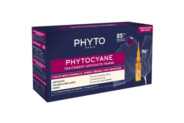 Phyto Phytocyane Women Prog français 12 fl 5 ml