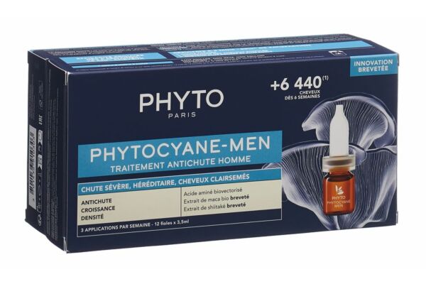 Phyto Phytocyane Men Prog français 12 fl 3.5 ml