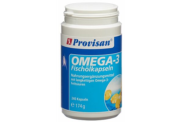 Provisan huile poisson omega 3 caps bte 240 pce