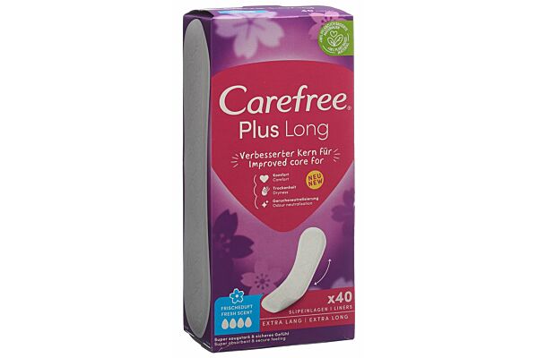 Carefree Plus Long Frischeduft carton 40 pce