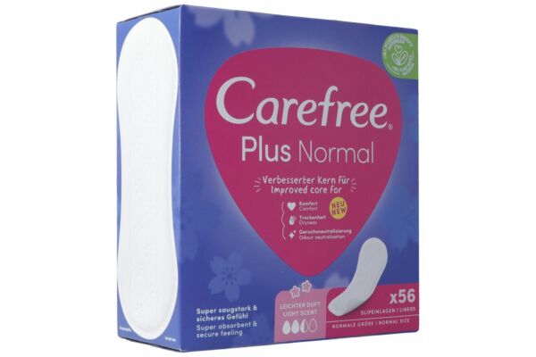 Carefree Plus Original carton 56 pce
