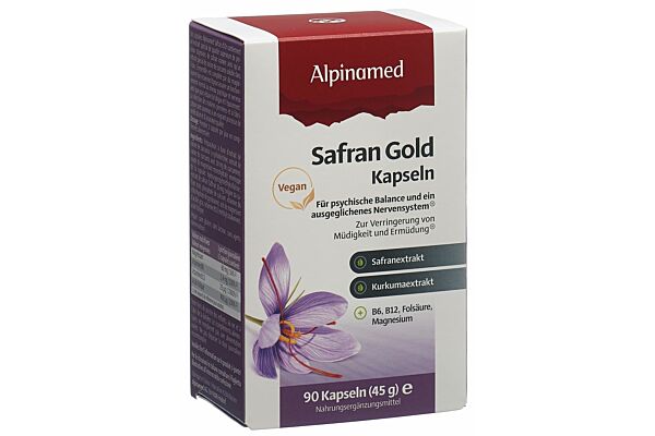 ALPINAMED Safran d'or caps 90 pce