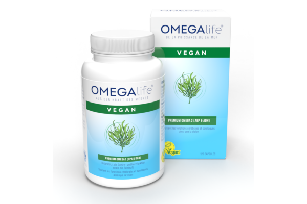 Omega-life Vegan caps bte 120 pce