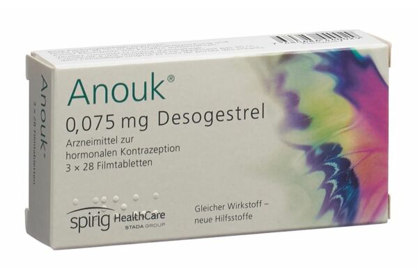 Anouk cpr pell 0.075 mg 3 x 28 pce