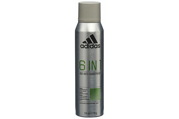 Adidas 6 in 1 Deodorant Spr 150 ml