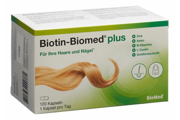 Biotin-Biomed plus Kaps 120 Stk