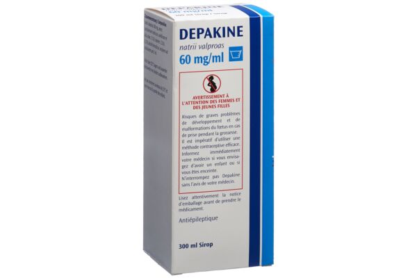 Depakine sirop 60 mg/ml fl 300 ml