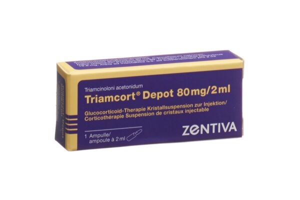 Triamcort Depot Krist Susp 80 mg/2ml Amp 2 ml
