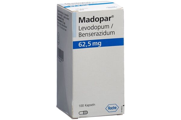 Madopar Kaps 62.5 mg 100 Stk