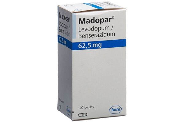 Madopar caps 62.5 mg 100 pce