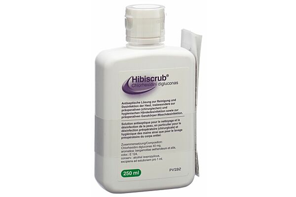 Hibiscrub Lös 4 % Fl 250 ml