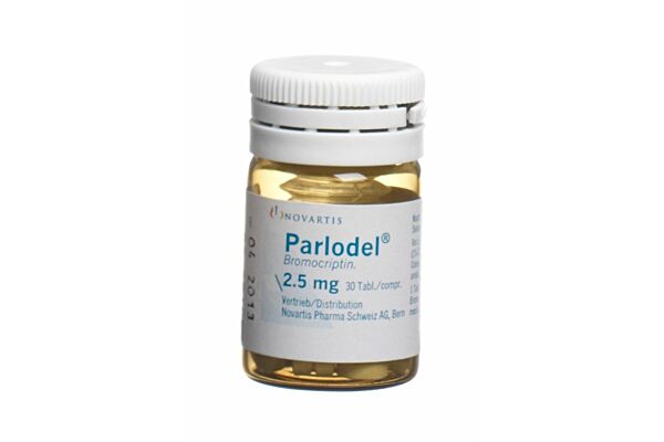 Parlodel cpr 2.5 mg fl 100 pce