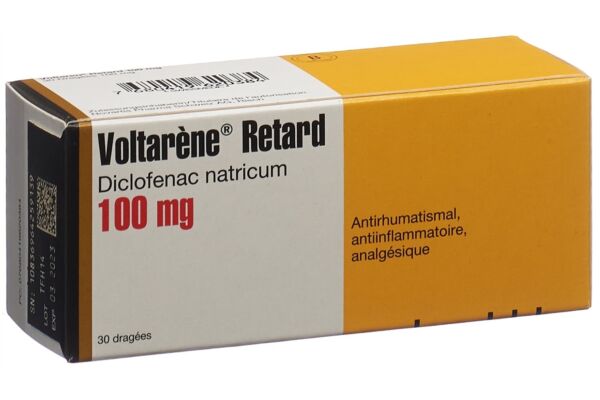 Voltaren Retard Ret Drag 100 mg 30 Stk