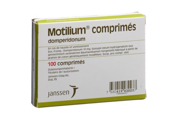 Motilium Filmtabl 10 mg 100 Stk
