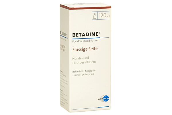 Betadine Seife liq Fl 120 ml