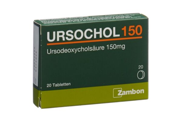 Ursochol cpr 150 mg 20 pce