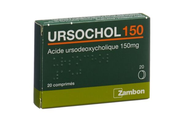 Ursochol cpr 150 mg 20 pce