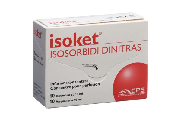 Isoket Inf Konz 10 mg/10ml 10 Amp 10 ml