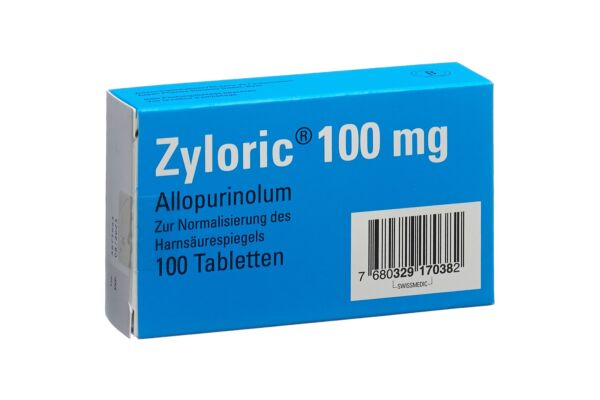 Zyloric cpr 100 mg 100 pce