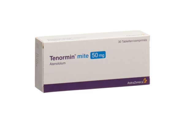 Tenormin mite Tabl 50 mg 30 Stk