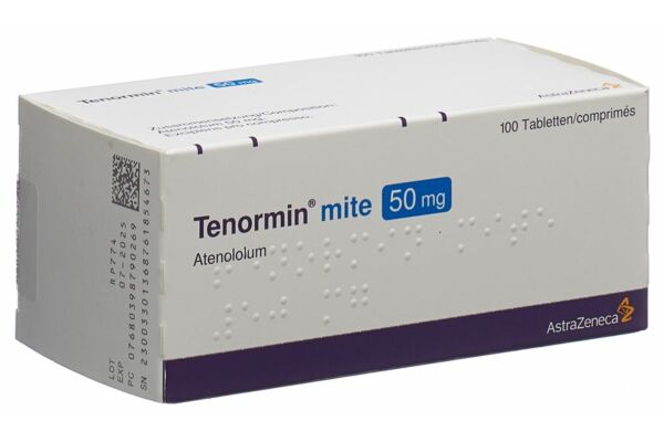 Tenormin mite Tabl 50 mg 100 Stk