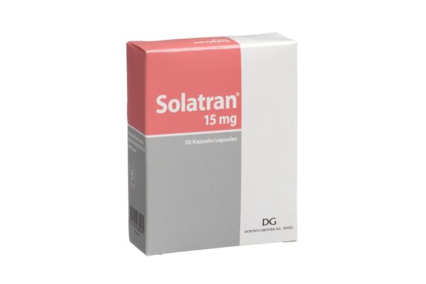 Solatran caps 15 mg 30 pce