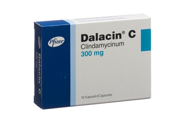Dalacin C caps 300 mg 16 pce