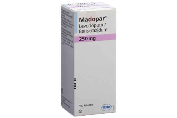 Madopar Tabl 250 mg 100 Stk