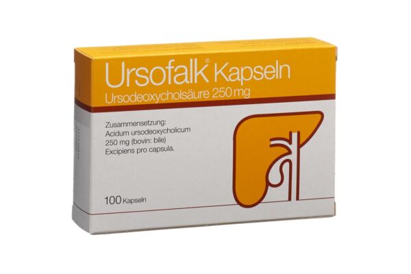 Ursofalk caps 250 mg 100 pce