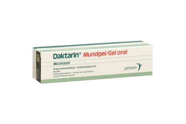 Daktarin gel oral 20 mg/g tb 40 g