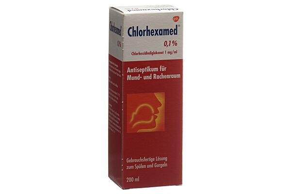 Chlorhexamed Lös 0.1 % Fl 200 ml
