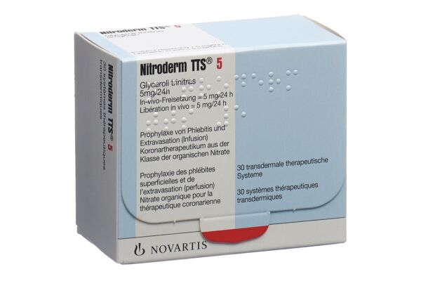 Nitroderm TTS 5 mg/24h sach 30 pce