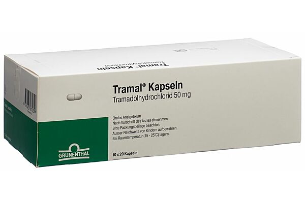 Tramal caps 50 mg 10 x 20 pce