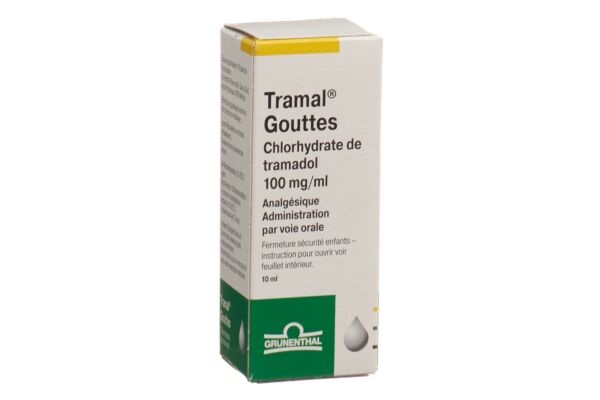 Tramal gouttes 100 mg/ml fl 10 ml